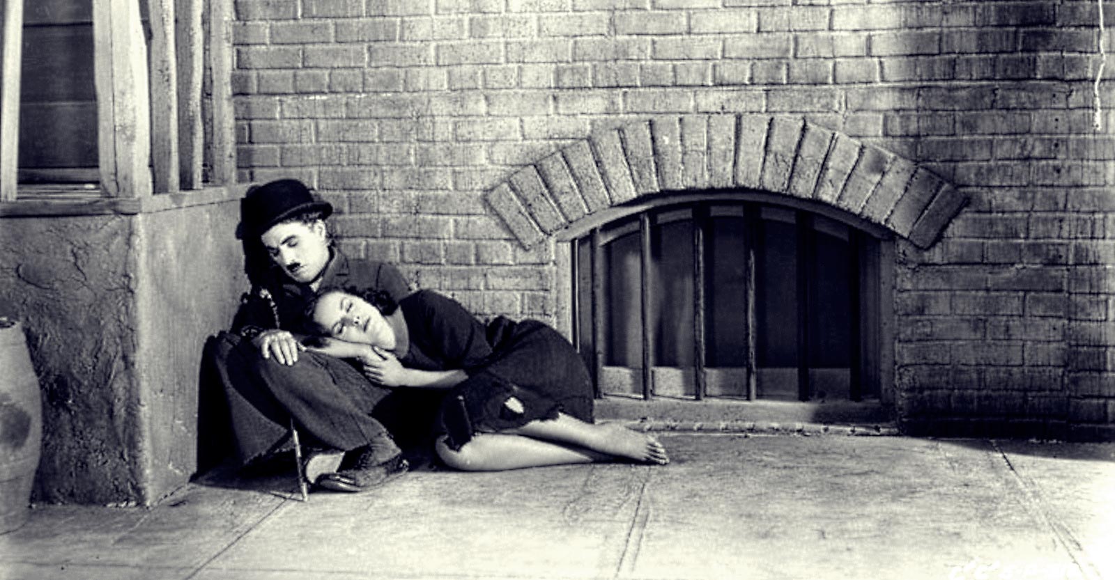 Charlot e la Monella in Tempi moderni